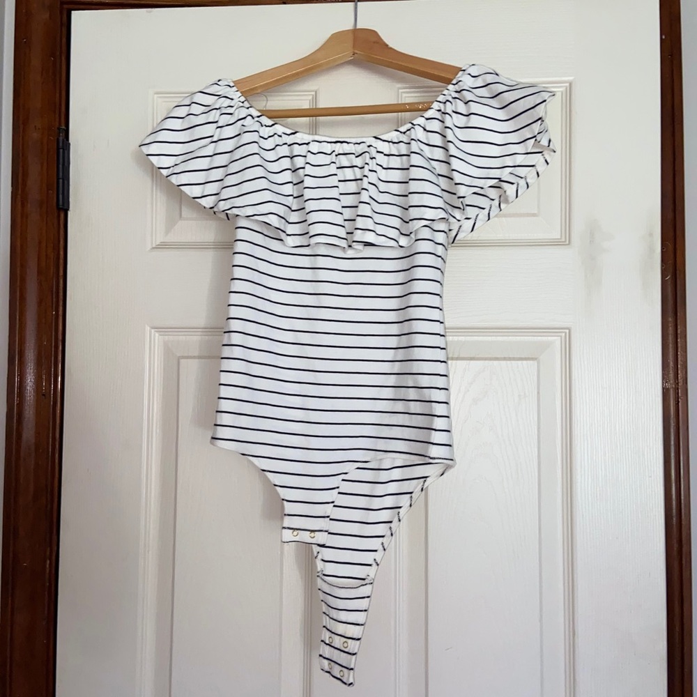 Off the shoulder bodysuit